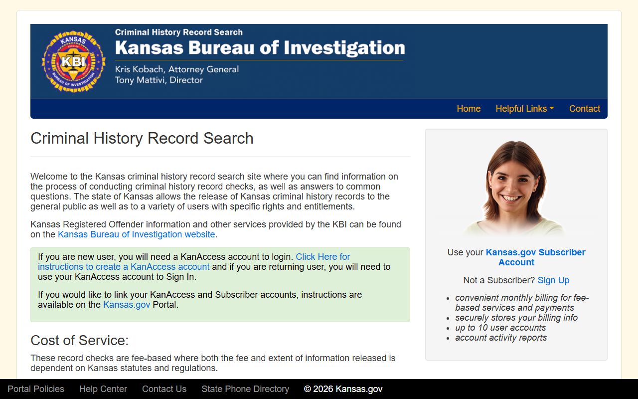 Scott County criminal court records KBI criminal history search