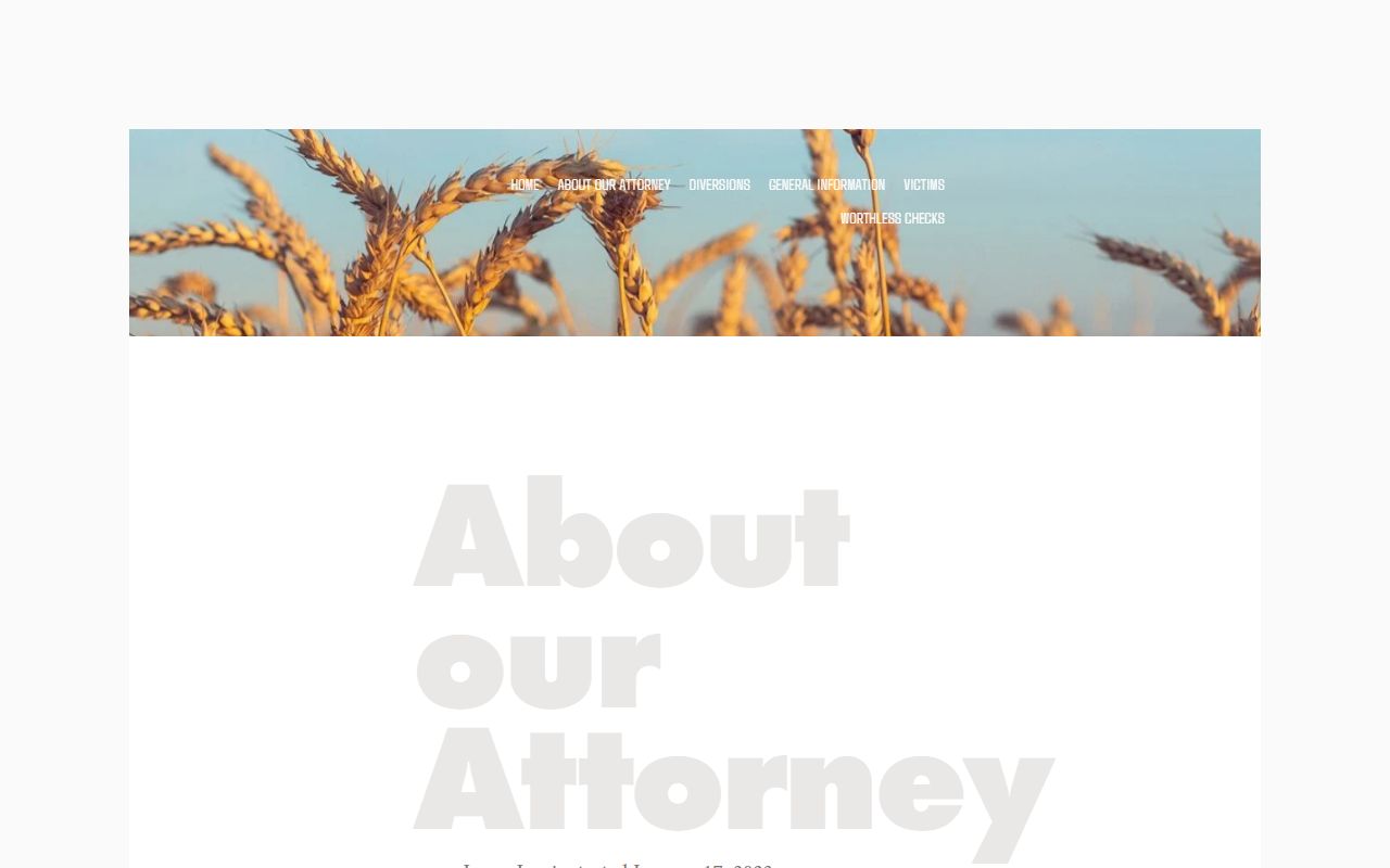 Scott County criminal court records prosecutor biography source
