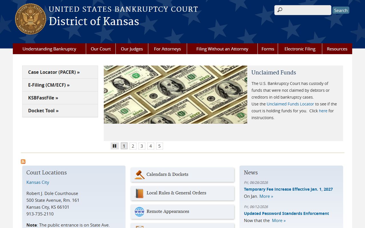 Scott County inmate records U.S. Bankruptcy Court Kansas source